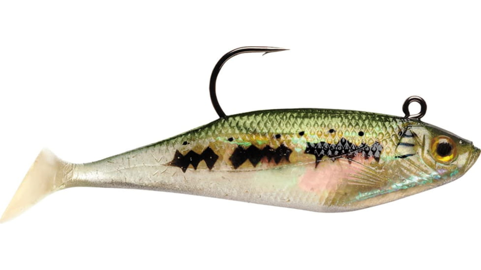 Storm WildEye Swim Shad 09 Soft Bait, Baby Bass, WSB09BB
