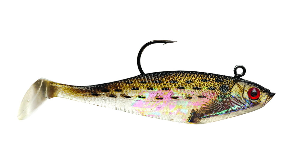 Storm WildEye Swim Shad Swimbaits, 3, 3in, Bunker, WSS03BNK
