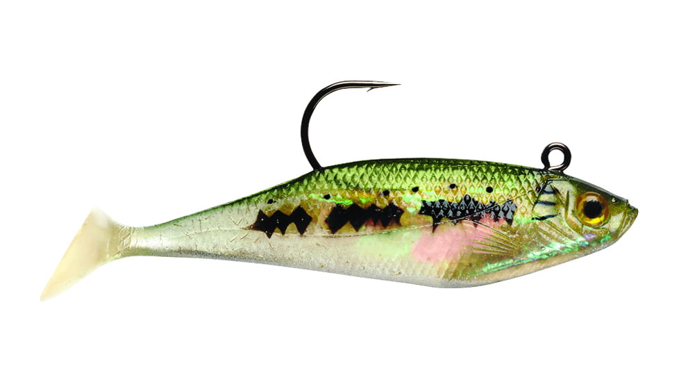 Storm WildEye Swim Shad Swimbaits, 3, 2in, Baby Bass, WSS02BB