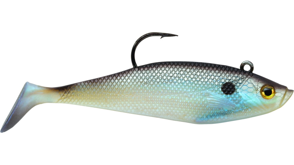 Storm WildEye Swim Shad Swimbaits, 3, 3in, Natural Shad, WSS03NSD