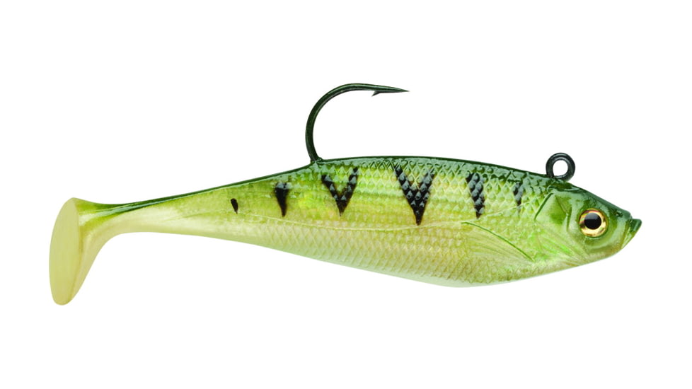 Storm WildEye Swim Shad Swimbaits, 3, 2in, Yellow Perch, WSS02YP
