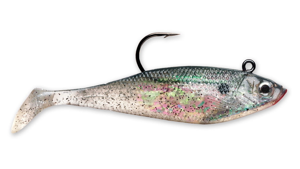 Storm WildEye Swim Shad Swimbait, 3, 6in, Shad, WSS06SD