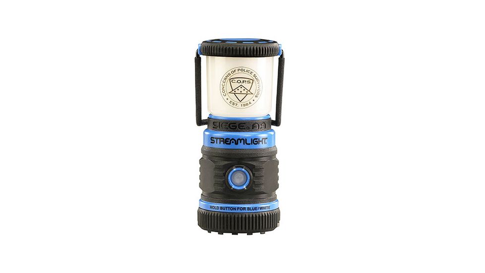 Streamlight Blue Siege AA 200 Lumens Lantern, Concerns of Police Survivors, Inc. Edition, Blue 44949