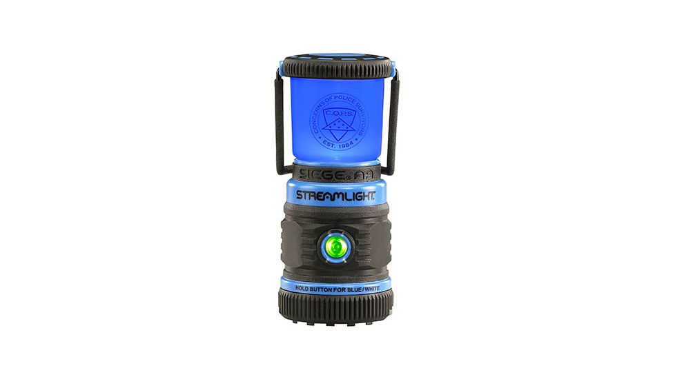 Streamlight Blue Siege AA 200 Lumens Lantern, Concerns of Police Survivors, Inc. Edition, Blue 44949