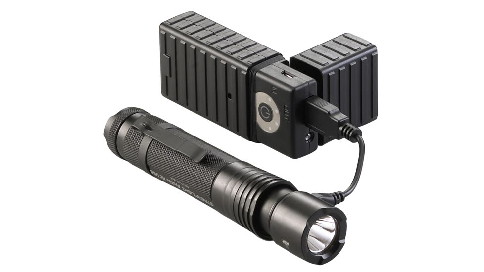 Streamlight EPU-5200 Portable Power Pack with Built in Flashlight, Black 22600