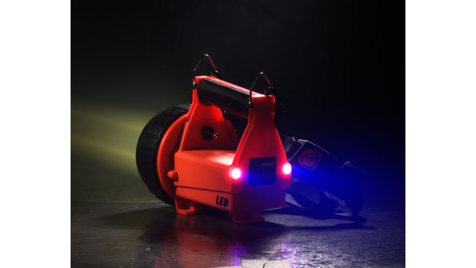 Streamlight Fire Vulcan Rechargeable C4 LED Flashlight, Orange, No Charger, 44454