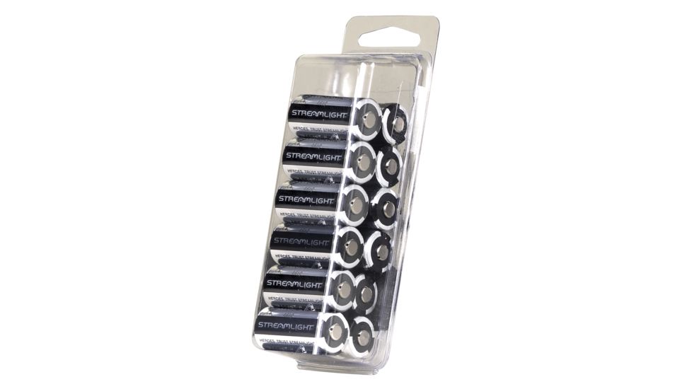 Streamlight Flashlight Replacement 3V CR123 Lithium Batteries - 12 Pack