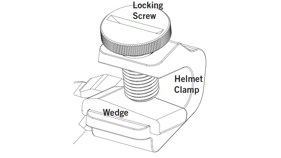 Streamlight Locking Screw For Vantage Helmet Flashlight 691325
