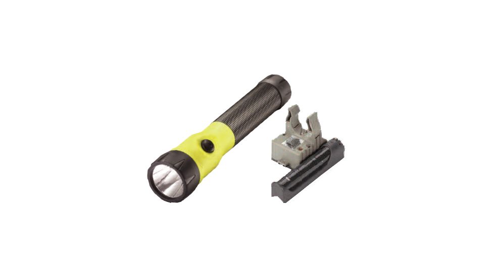 Streamlight PolyStinger LED Flashlight Steady Charge PiggyBack Yellow