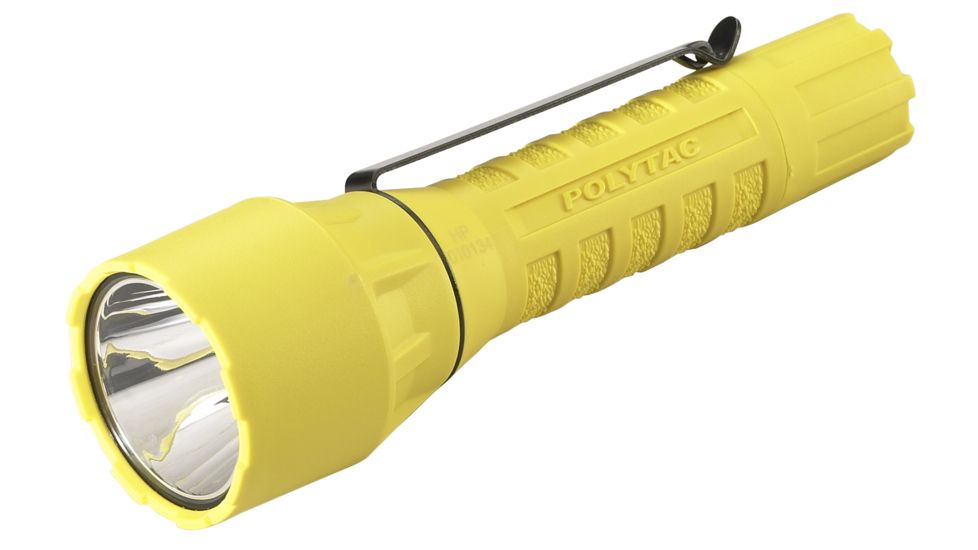 Streamlight PolyTac High Performance Waterproof 150 Lumens C4 LED Flashlight, Yellow 88863