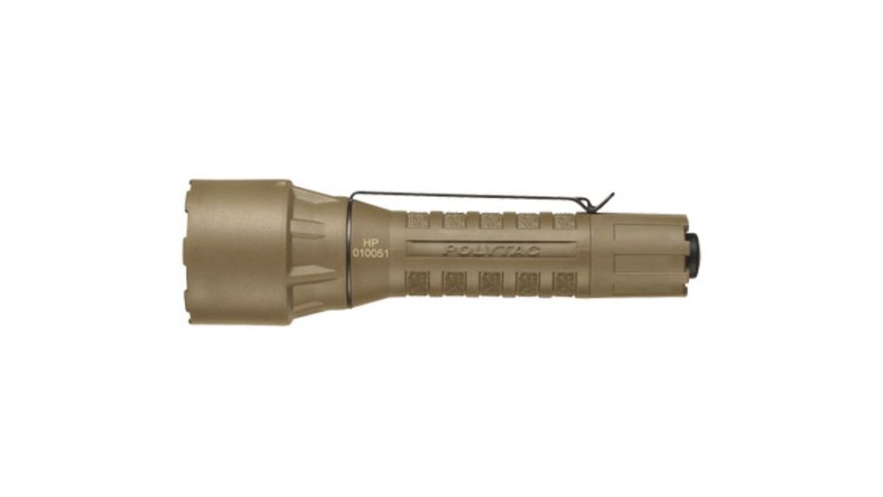 Streamlight PolyTac HP Flashlight w/ Lithium Batteries, Coyote 88861