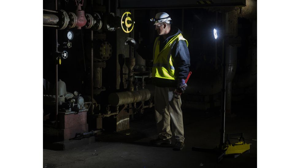 Streamlight Portable Scene Light, Rechargeable, 5300 Lumen, No Charger, Yellow, 45676