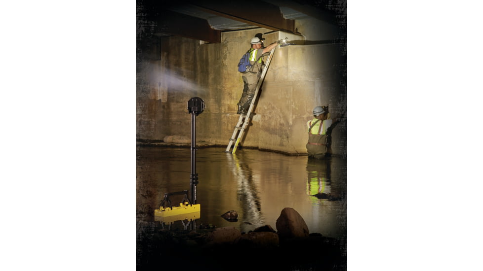 Streamlight Portable Scene Light, Rechargeable, 5300 Lumen, No Charger, Yellow, 45676