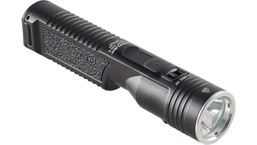 Streamlight Stinger 2020 S Rechargeable Lithium Ion 2000 Lumen LED Flashlight w/120V AC/12V DC PiggyBack Charger, Black, 78201