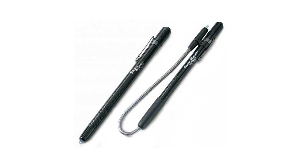 Streamlight Stylus/Stylus Reach Combo - Includes Black Stylus and Stylus Reach - Green LED