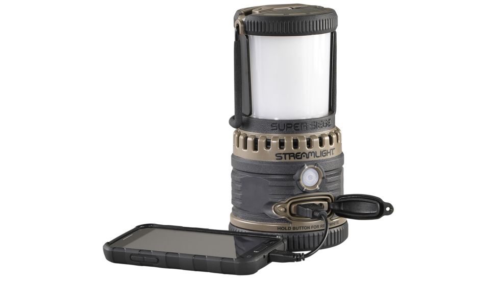 Streamlight Super Siege 120V AC - Coyote Lantern 44947