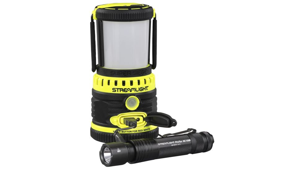 Streamlight Super Siege 120V AC - Yellow Lantern 44945