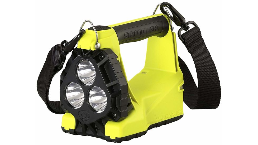 Streamlight Vulcan 180 Multi-Function Rechargeable Lantern, 240V AUS/NZ AC/12V DC, Yellow, 44304