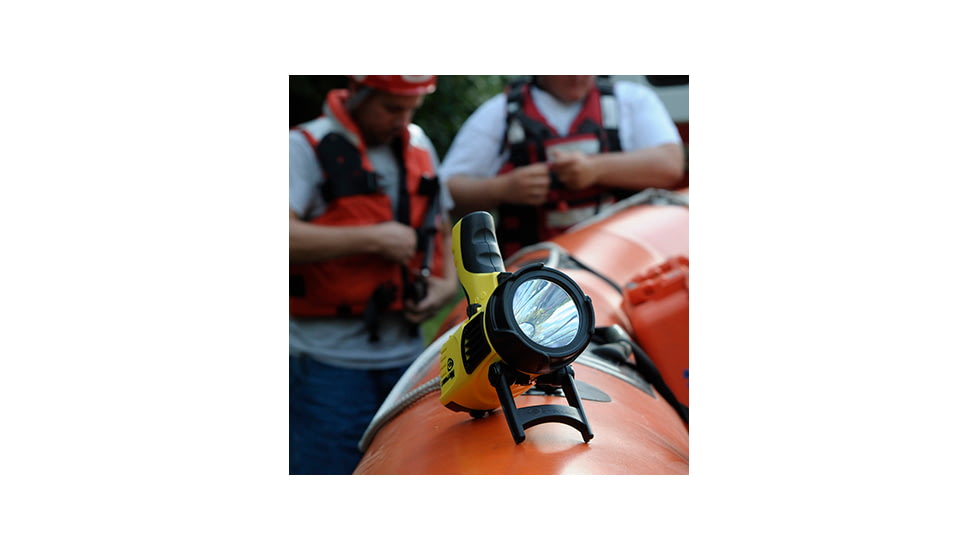 Streamlight Waypoint Pistol Grip Spotlight w/ 12V DC Power Cord and Polymer Mount, Yellow, Box Pack 44900