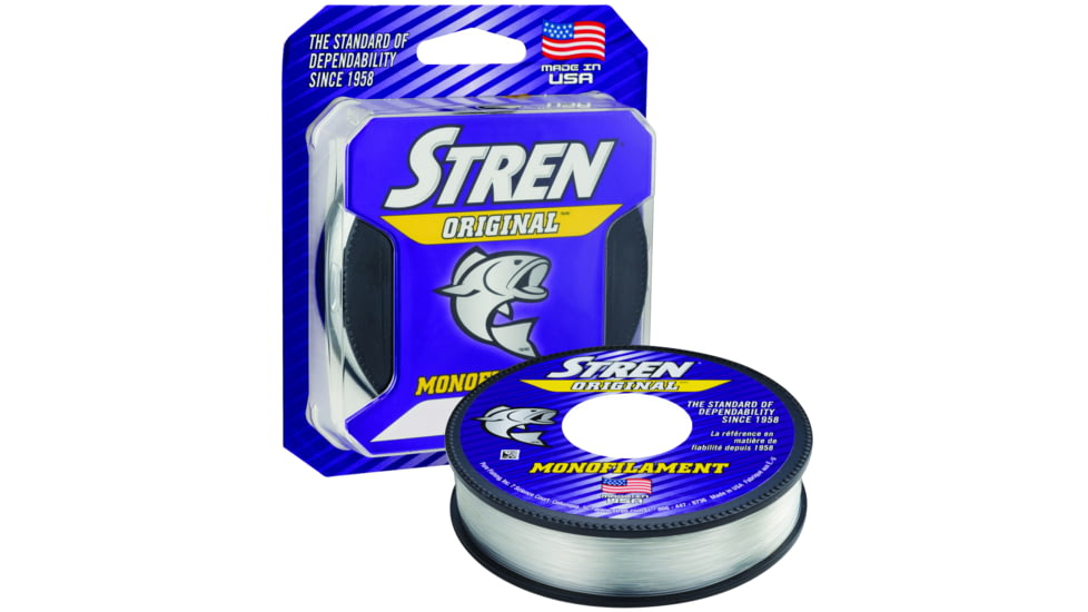 Stren Original Mono Pony Spool 17lb 100yd Pony Spool Clr/Blu Fluorescent, SOPS17-26