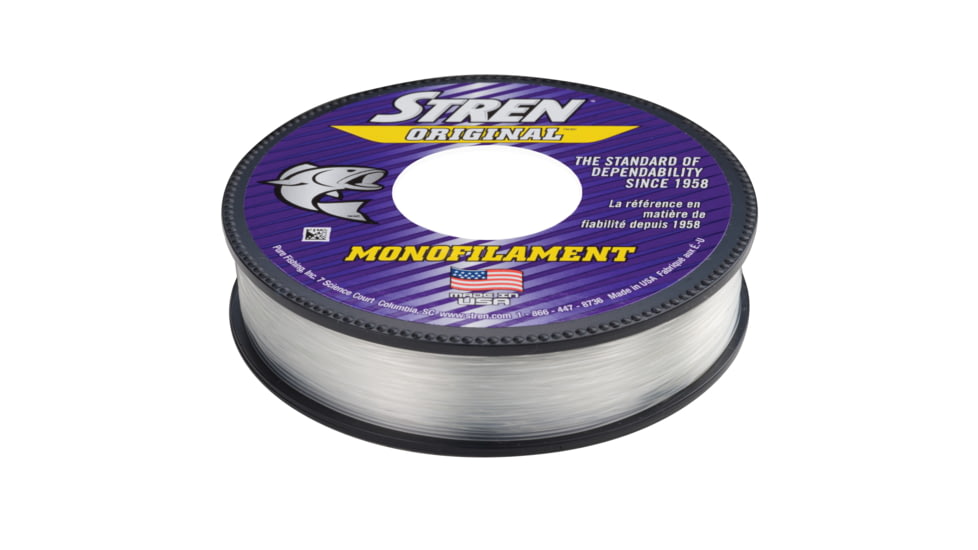 Stren Original Mono Pony Spool 6lb 100yd Pony Spool Clr/Blu Fluorescent, SOPS6-26