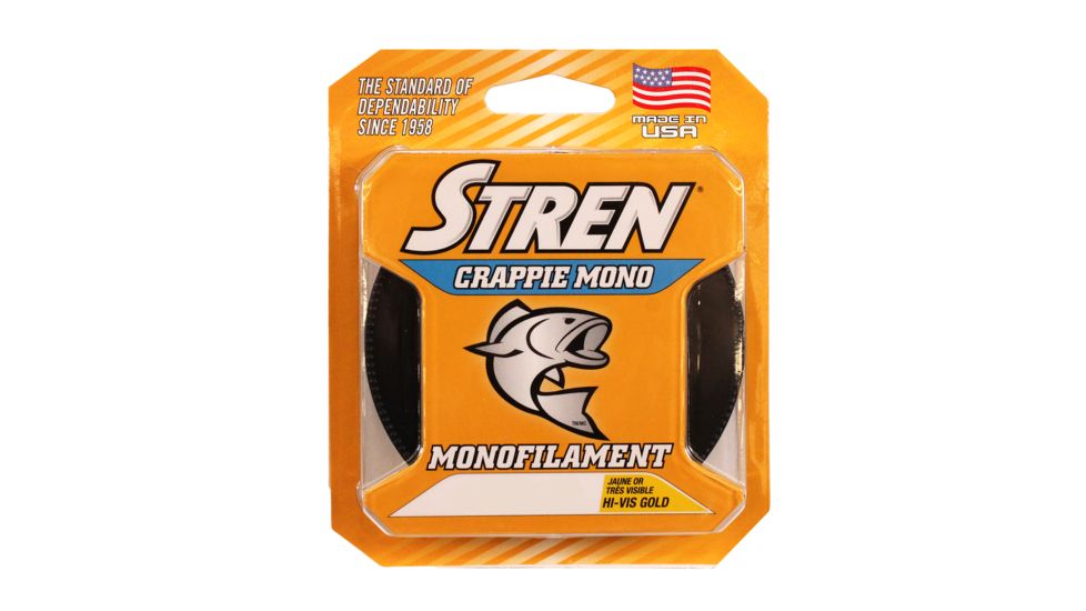 Stren SCRFS6-GD STR CRPIE MONO 6LB 200YD GD 1324010