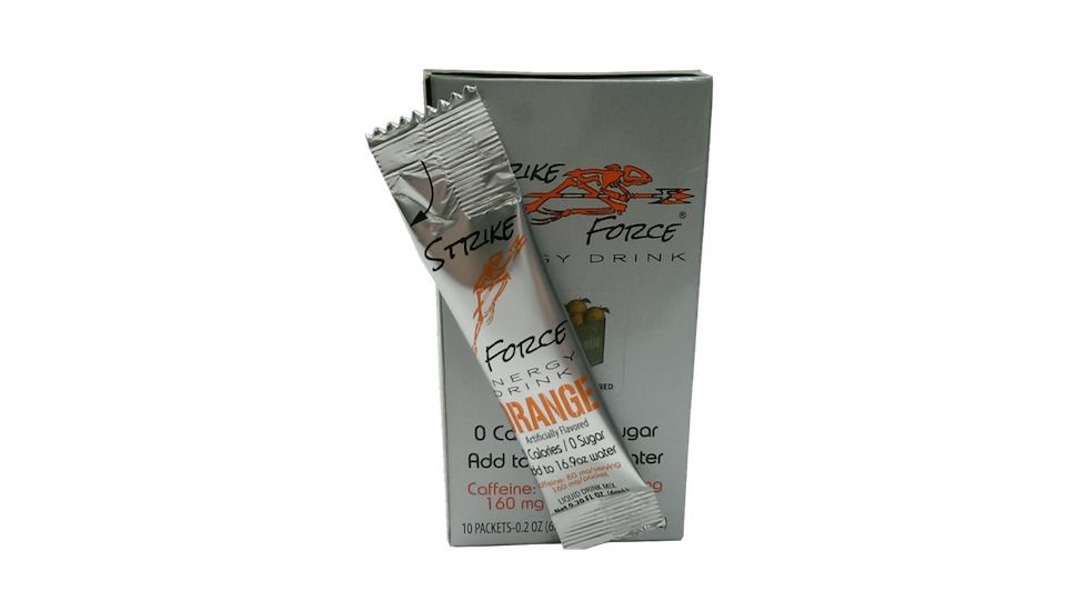 Strike Force Energy Liquid Drink Mix-Orange-Single