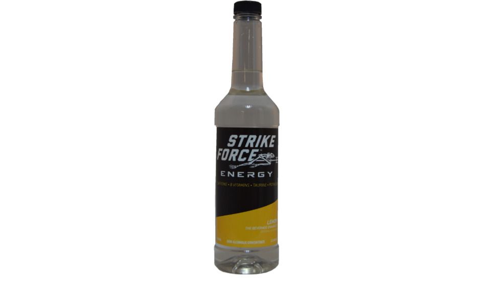 Strike Force Energy EZ-Pump Bottle, 750ml, Lemon Flavor SFE-750-LE