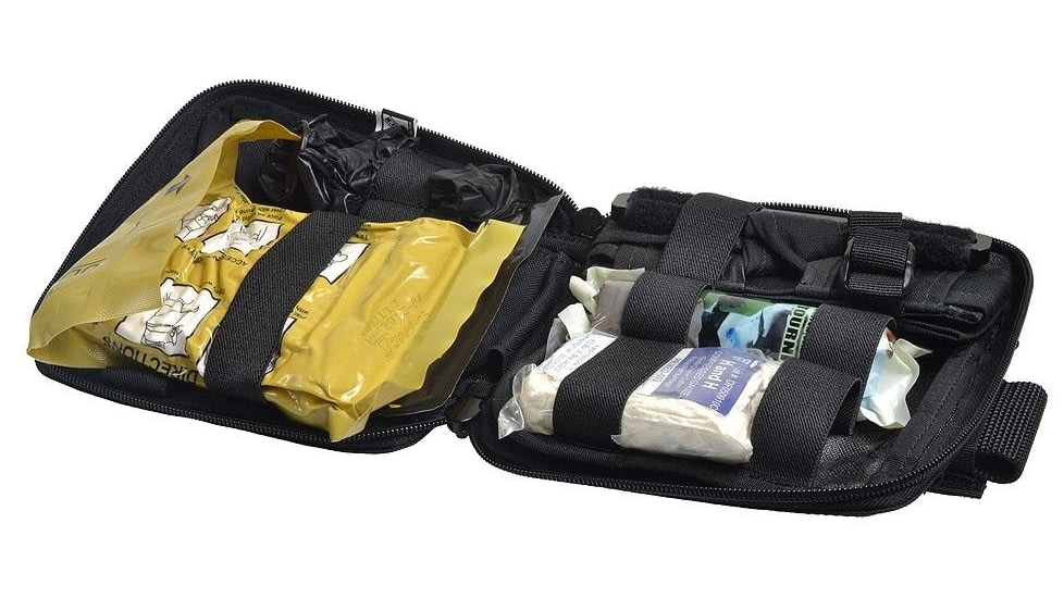 Strike Industries Ricci Compact Leg Medical Pouch, Black, One Size, SI-RICCI-CMP-W-BK