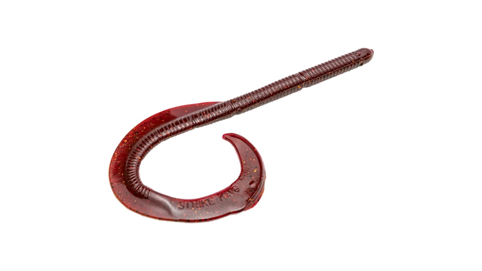 Strike King Rage Anaconda Fishing Lure, Soft Plastic Worm, Falcon Lake Craw, 10in, 6-Pack, RGANA10-135, RGANA10-135