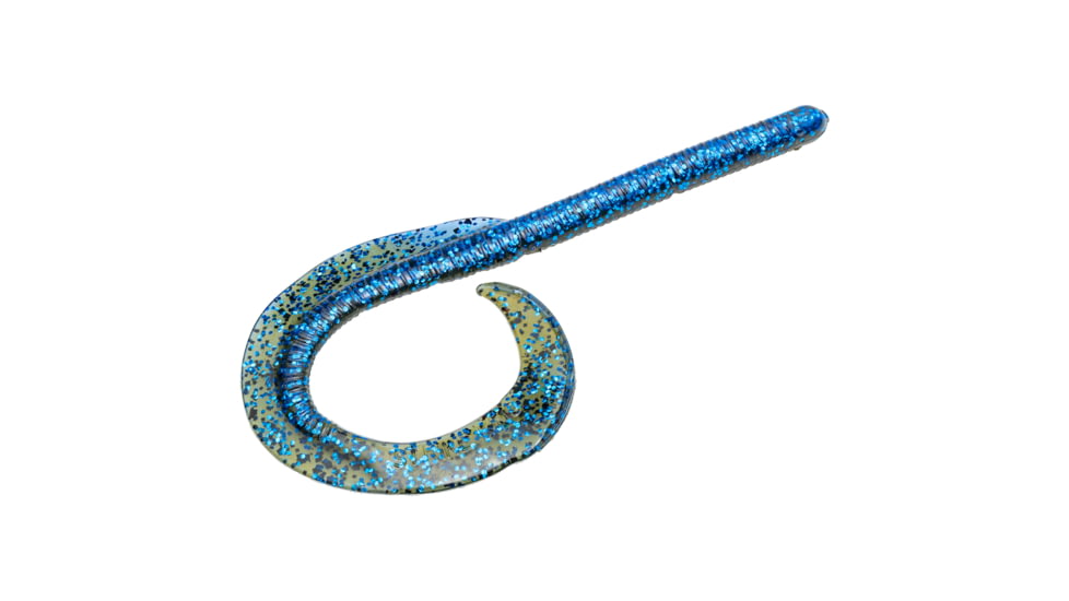 Strike King Rage Anaconda Fishing Lure, Soft Plastic Worm, Okeechobee Craw, 10in, 6-Pack, RGANA10-50, RGANA10-50