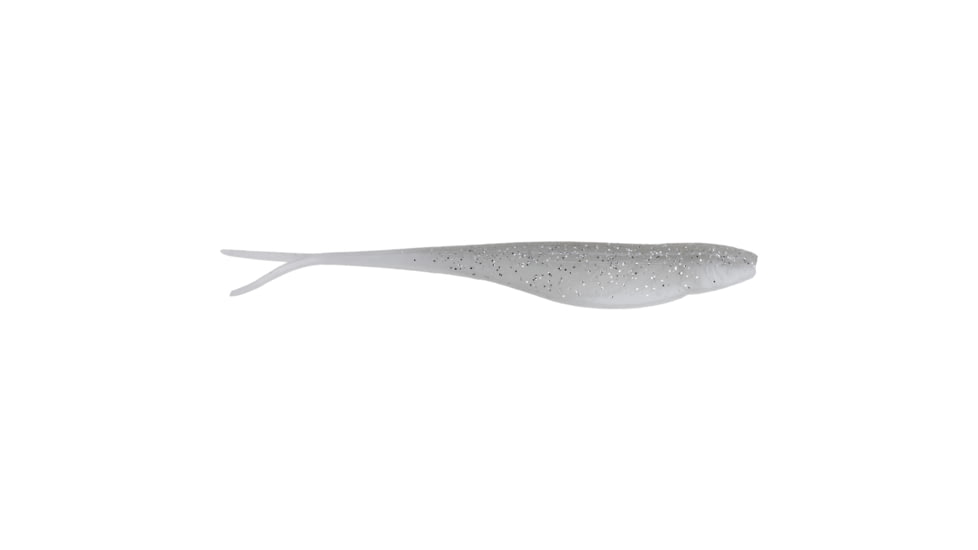 Strike King 3X Z-Too Soft Jerkbait, Soft Plastic Jerkbait Fishing Lure, Ice, 5in, 4-Pack, 3XZTOO-53, 3XZTOO-53