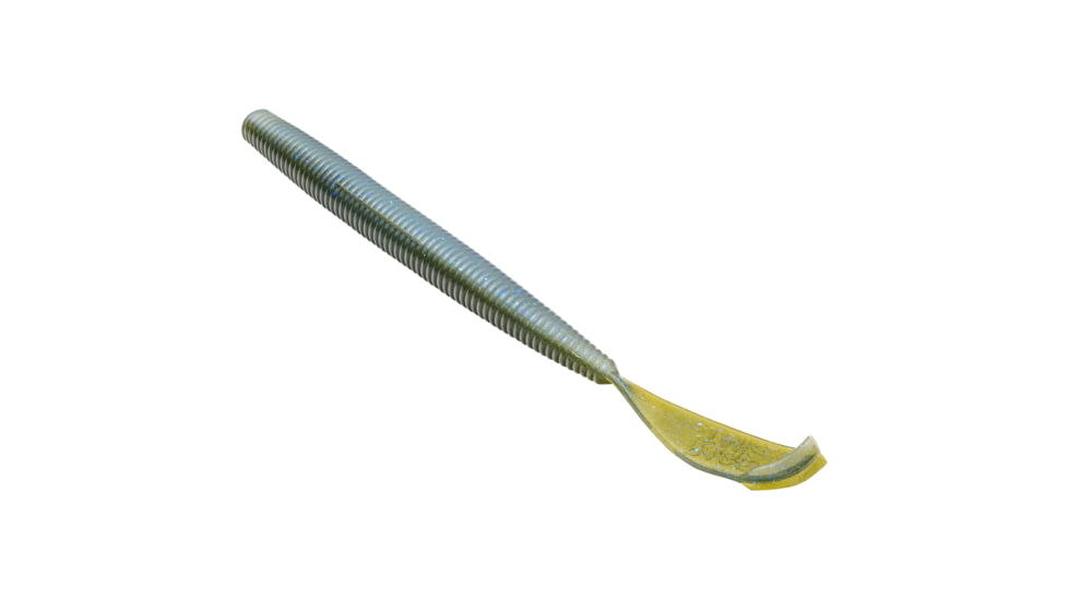 Strike King Rage Cut-R-Worm Fishing Lure, Soft Plastic Worm, Moon Juice, 6in, 7-Pack, RGCUT56-850, RGCUT56-850
