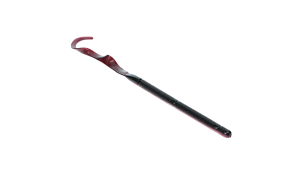 Strike King KVD Perfect Plastics Zeus Worm, Soft Plastic Worm Fishing Lure, Red Shad, 9 1/2in, 7-Pack, PPPW95-39, PPPW95-39