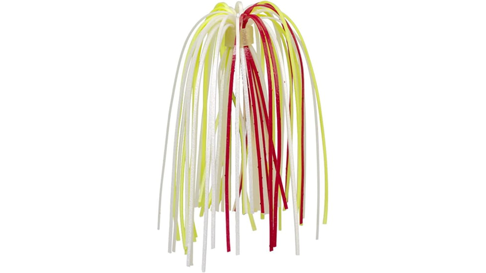 Strike King Bleeding Replacement Skirt, White, 4-1/2in, 3 Pack, BB33-304