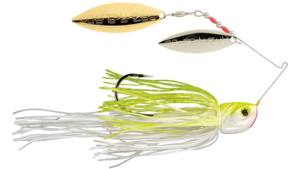 Strike King Bottom Dweller Deep Water Spinnerbait, Chartreuse &amp; White, 1oz, 1 Pack, DWEL1-203SG
