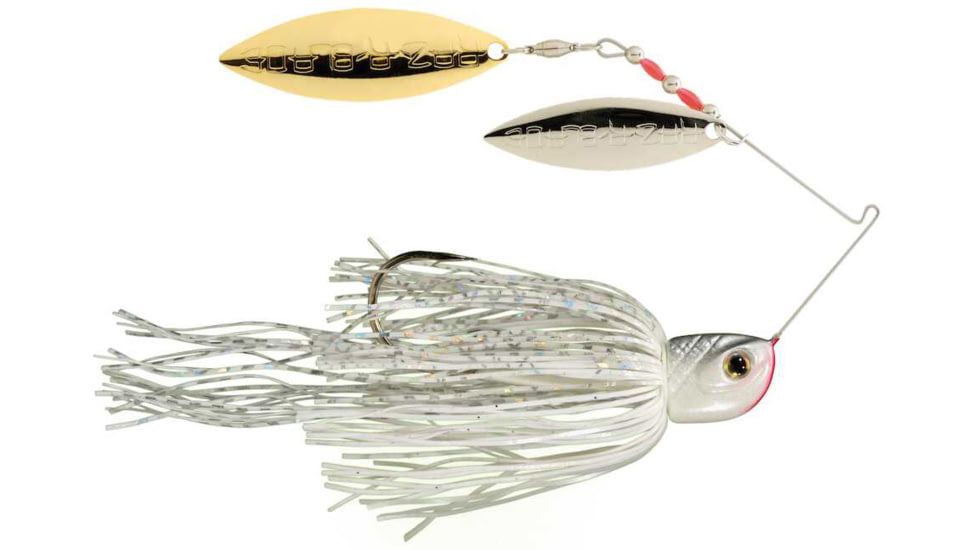Strike King Bottom Dweller Deep Water Spinnerbait, Super White, 1oz, 1 Pack, DWEL1-204GS