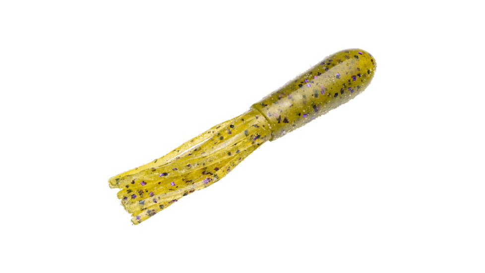 Strike King Coffee Fat Tube Fishing Lure, Soft Plastic Tube, Light Melon Purple, 2 3/4in, 9-Pack, CT2.75-725, CT2.75-725