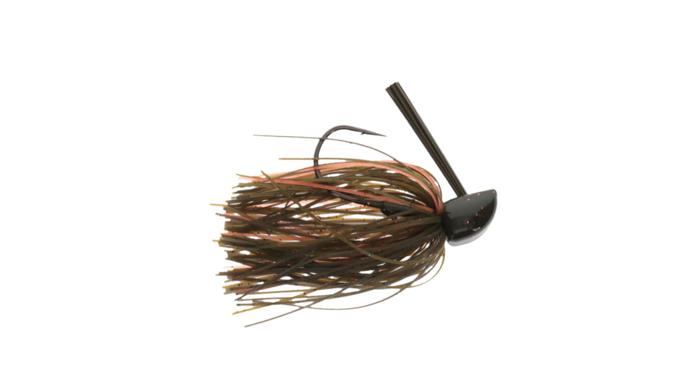 Strike King Compact Tungsten Jig Fishing Lure, Casting Jig, Bama Craw, 1/2oz, CTCJ12-101, CTCJ12-101
