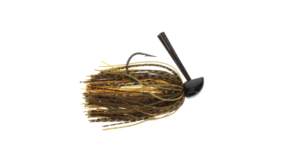 Strike King Compact Tungsten Jig Fishing Lure, Casting Jig, Gator Craw, 1/2oz, CTCJ12-132, CTCJ12-132