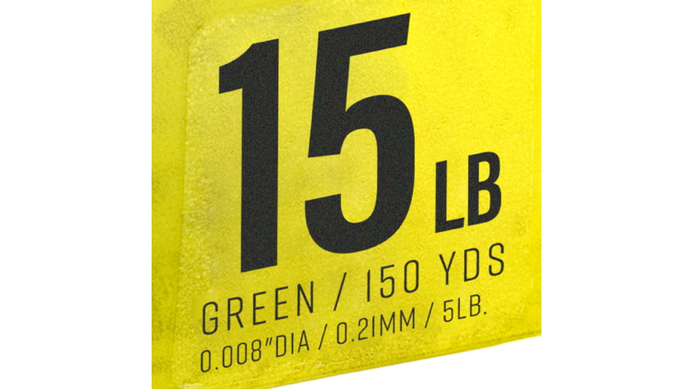 Strike King Contra Braid Fishing Line, 15lb Test, 150-Yards, Green, LPB150-15G