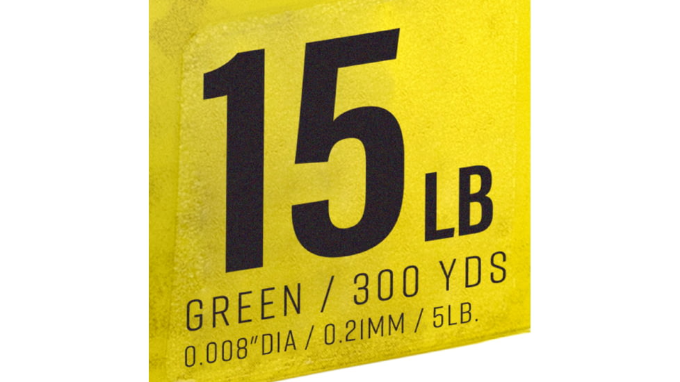 Strike King Contra Braid Fishing Line, 15lb Test, 300-Yards, Green, LPB300-15G