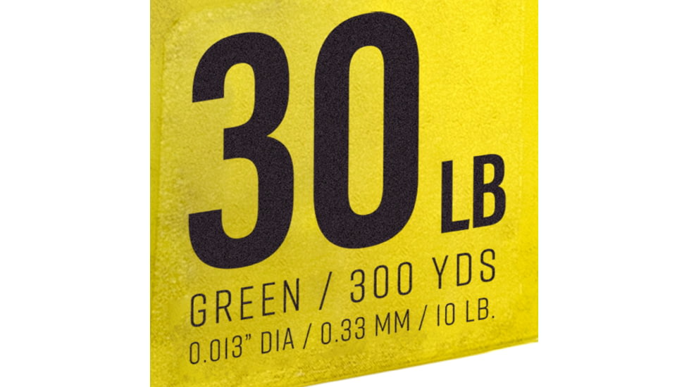 Strike King Contra Braid Fishing Line, 30lb Test, 300-Yards, Green, LPB300-30G