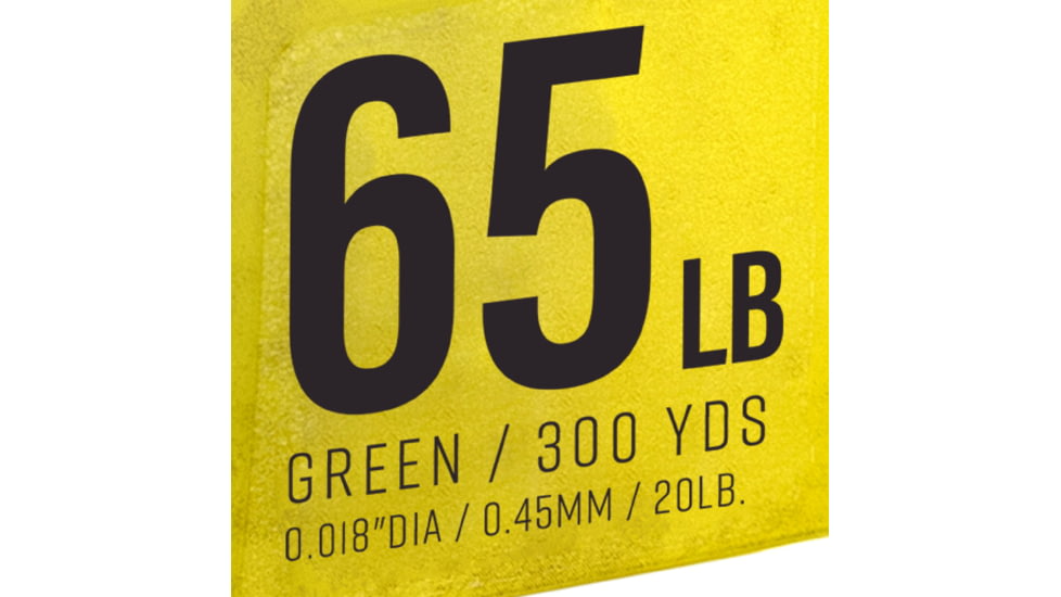 Strike King Contra Braid Fishing Line, 65lb Test, 300-Yards, Green, LPB300-65G