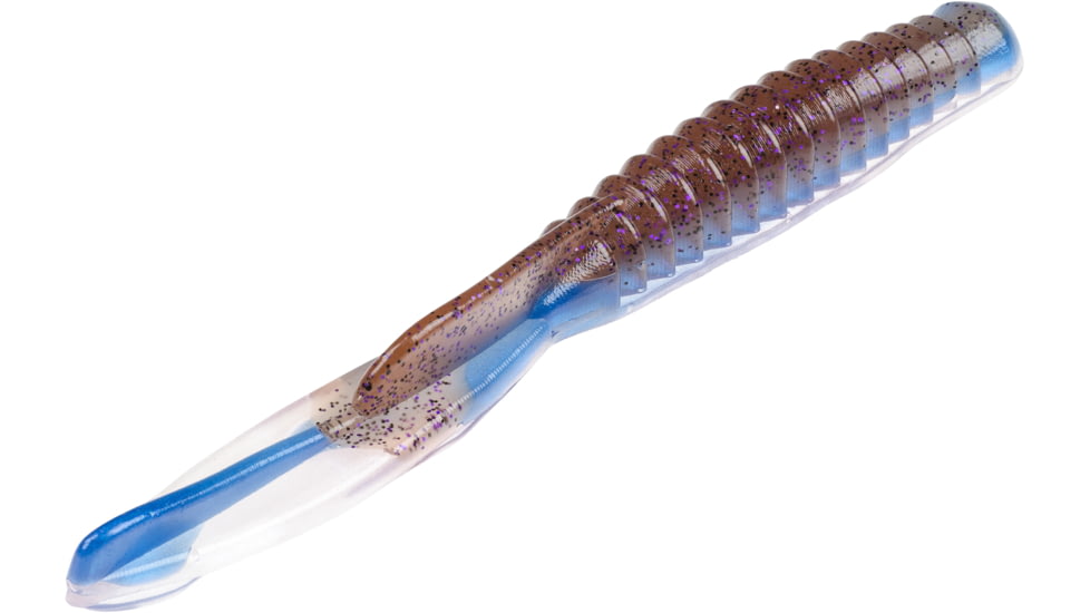 Strike King Drop Shot Half Shell, Pro Blue Neon, 3.5in, 9 Pack, DSHS3.5-272