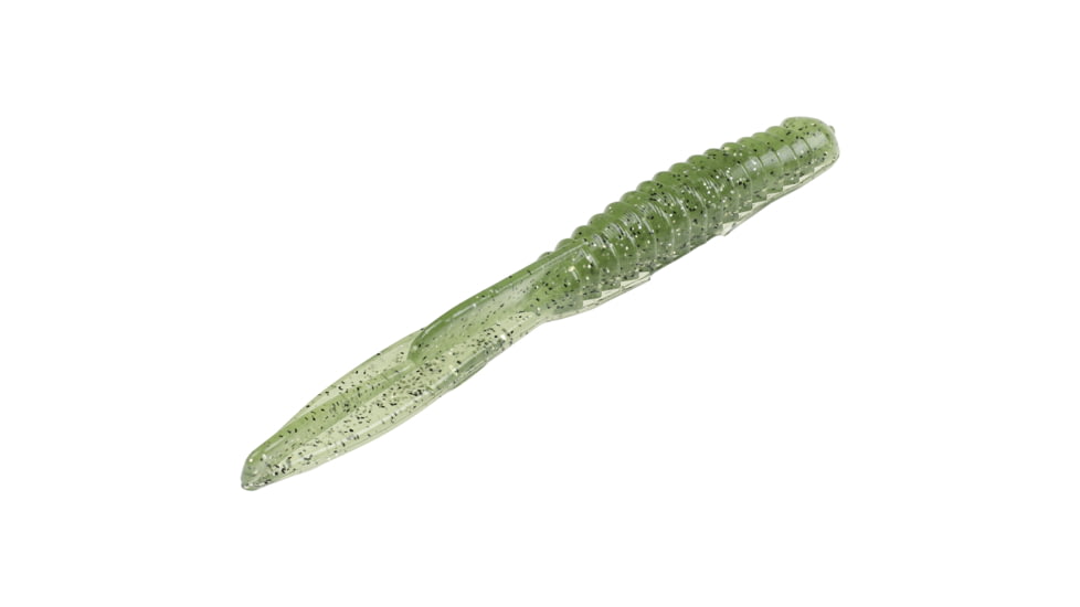 Strike King KVD Drop Shot Half Shell OPT, Soft Plastic Worm Fishing Lure, KVD Kick, 3 1/2in, 9-Count, DSHS3.5-279, DSHS3.5-279
