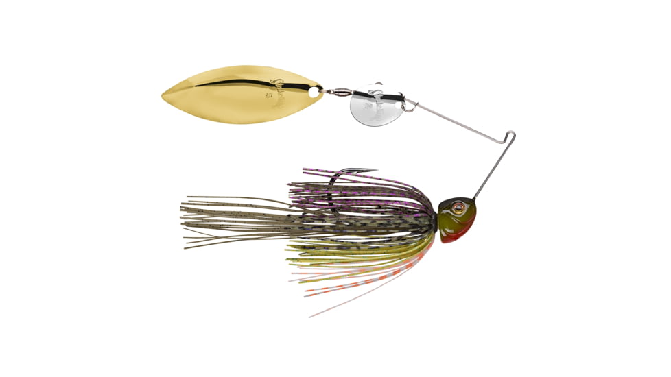 Strike King Hack Attack Heavy Cover 3/4oz Spinnerbait, Bluegill, HAHC34CW-234SG