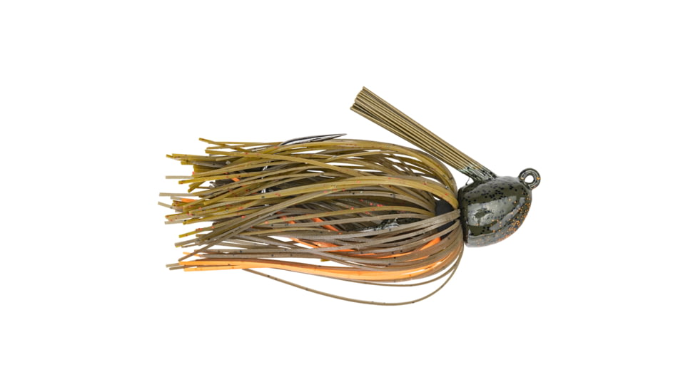 Strike King Hack Attack Jig Fishing Lure, Flipping Jig, Bama Craw, 3/4oz, HAHCJ34-101, HAHCJ34-101