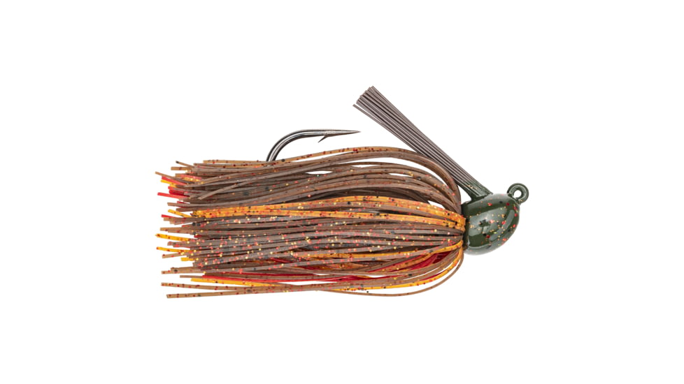 Strike King Hack Attack Jig Fishing Lure, Flipping Jig, Falcon Lake Craw, 1/2oz, HAHCJ12-135, HAHCJ12-135
