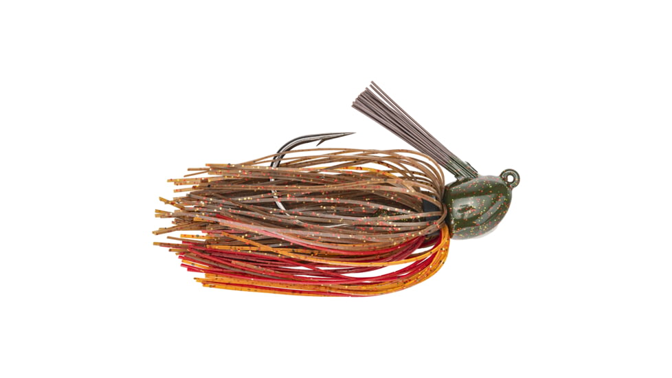 Strike King Hack Attack Jig Fishing Lure, Flipping Jig, Falcon Lake Craw, 3/4oz, HAHCJ34-135, HAHCJ34-135
